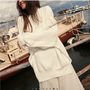 FREE PEOPLE SIZE SMALL easy street tunic sweater